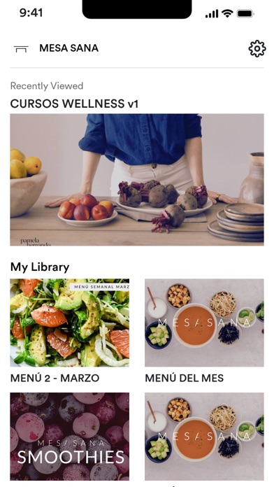 Screenshot 2 of Mesa Sana App