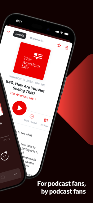 ‎Pocket Casts: Podcast Player Screenshot