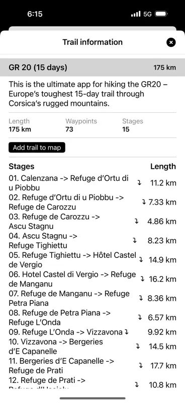 GR 20 - Corsica screenshot 5 of 6