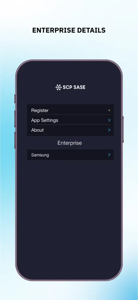 SCP SASE Client screenshot 2