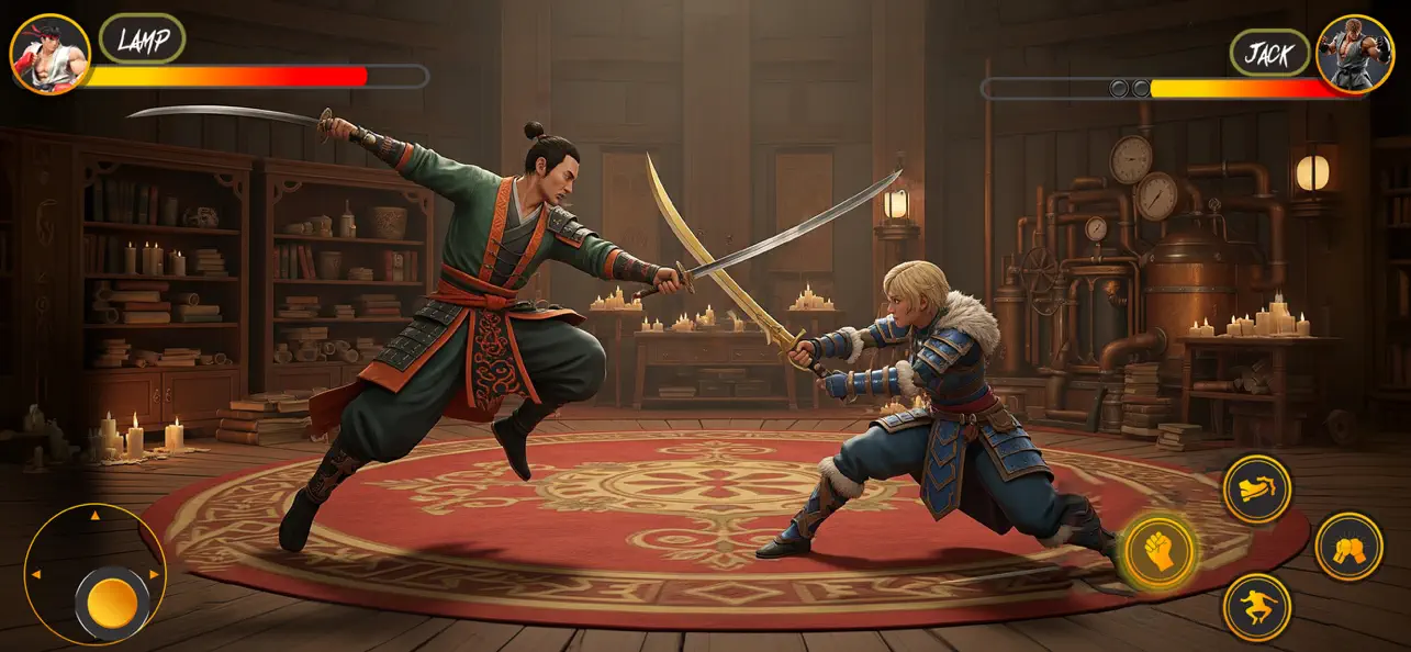 Screenshot #2 pour Jeu de Combat - jeu de ninja