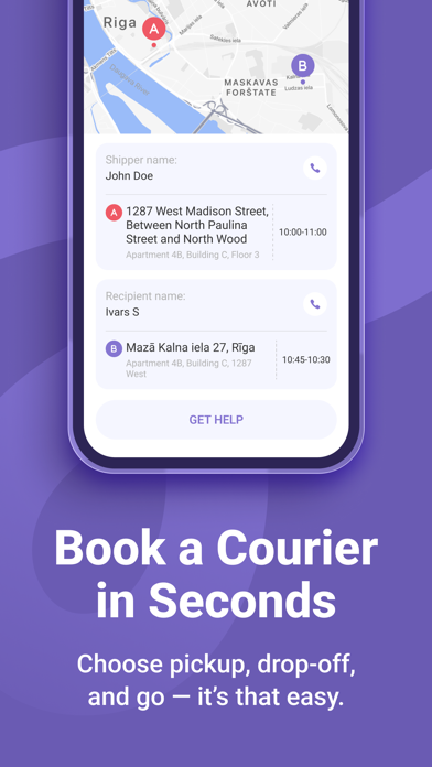Screenshot #2 pour QWQER - Express Delivery