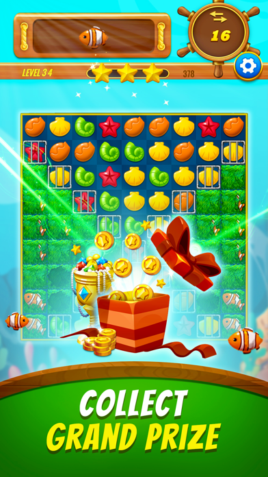 Marine Jewels – Match 3 Games Screenshot