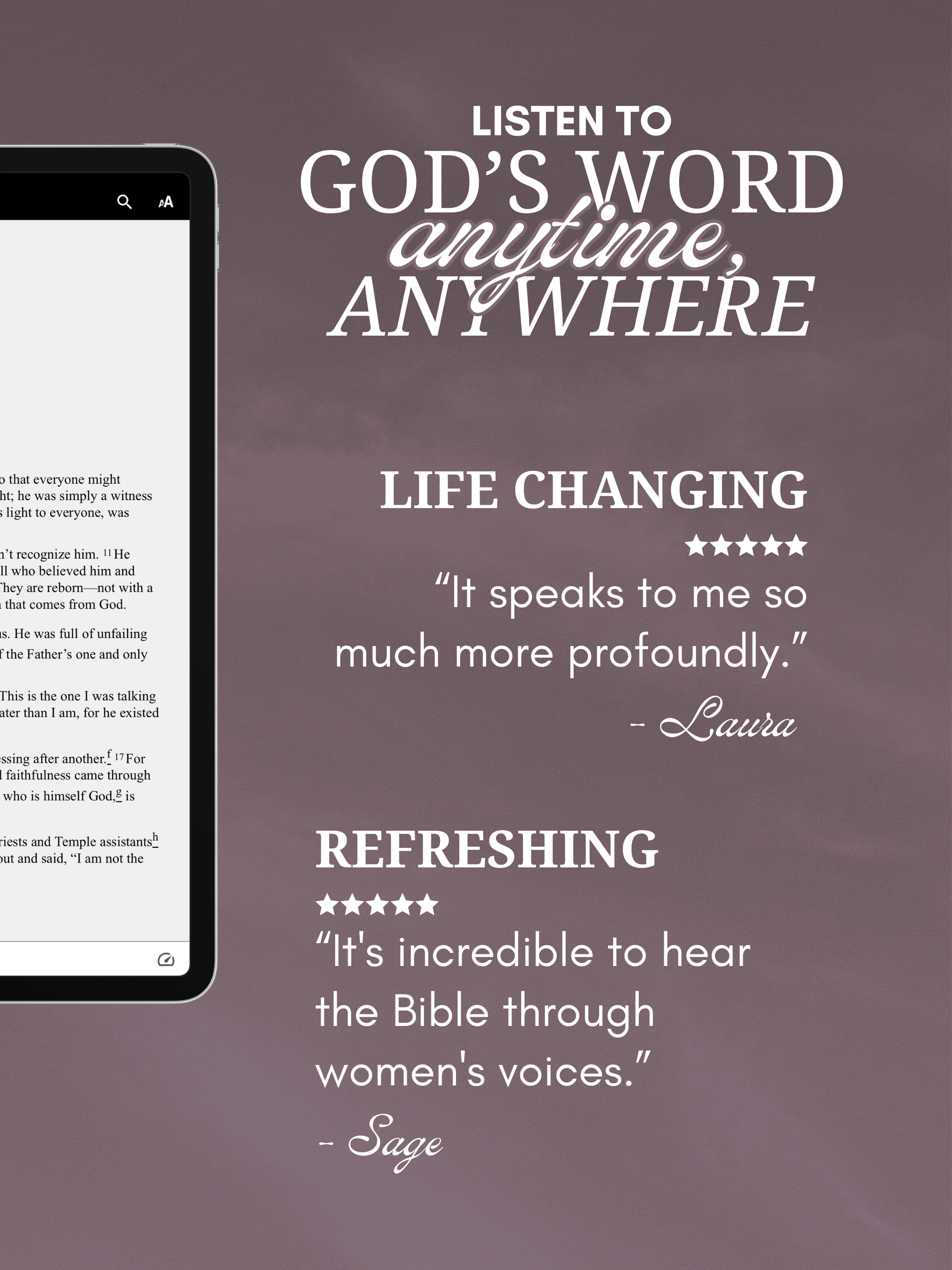 her.BIBLE Women's Audio Bible