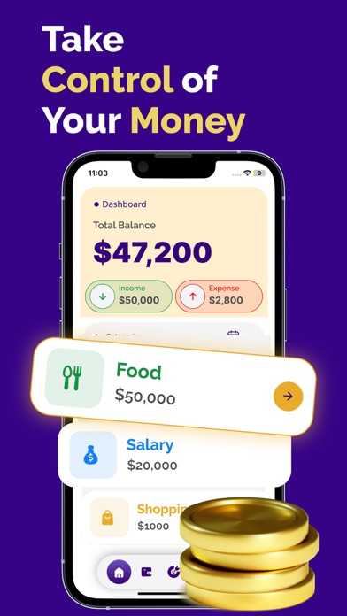 Screenshot #1 pour Expense Manager - Budget App