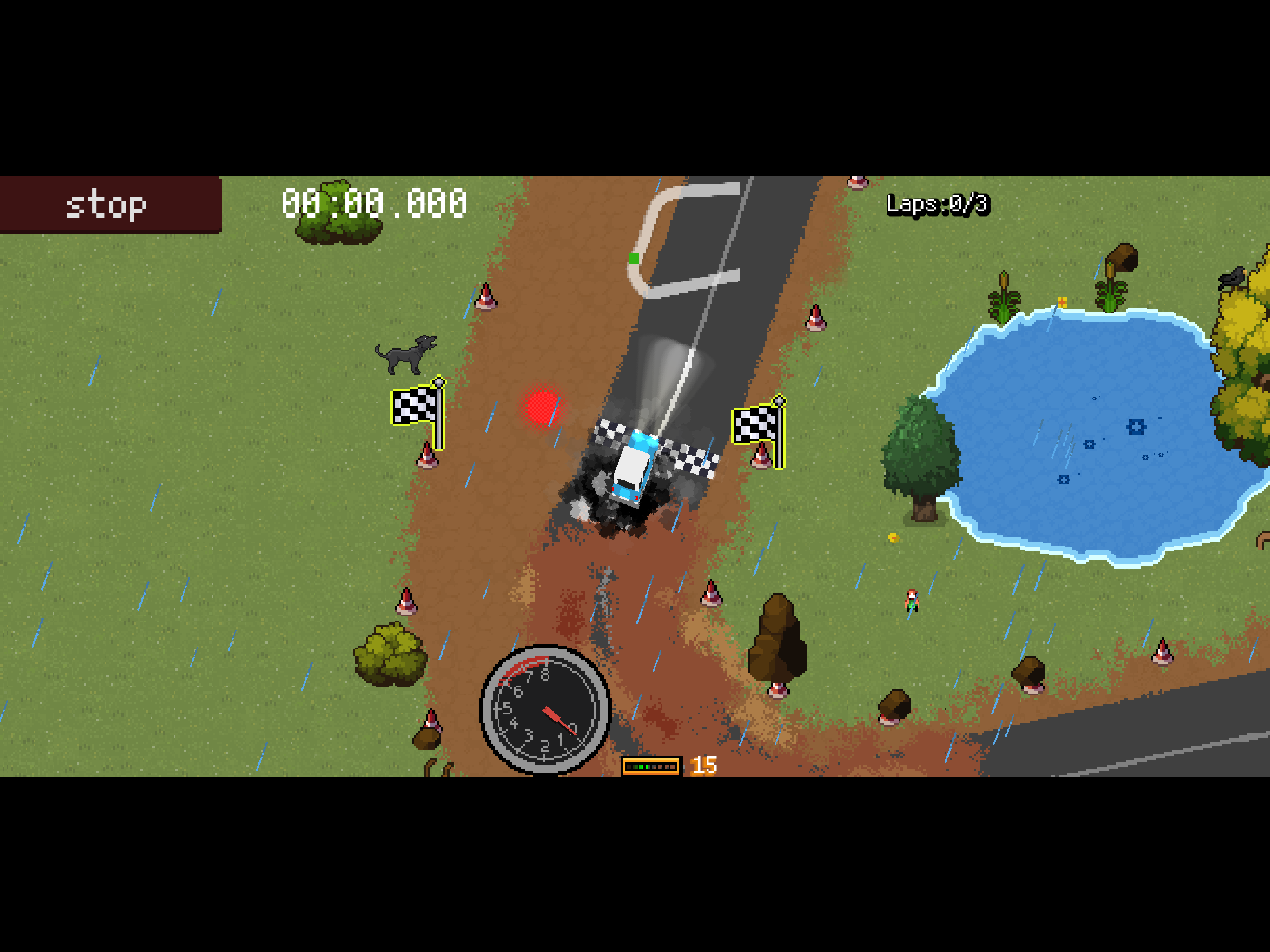 Pixel Drift Rally