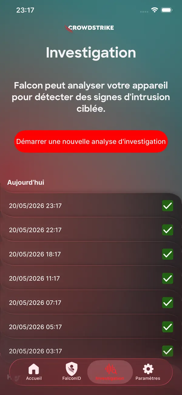 Screenshot #3 pour CrowdStrike Falcon