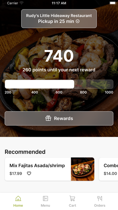 Rudy's Little Hideaway app screenshot