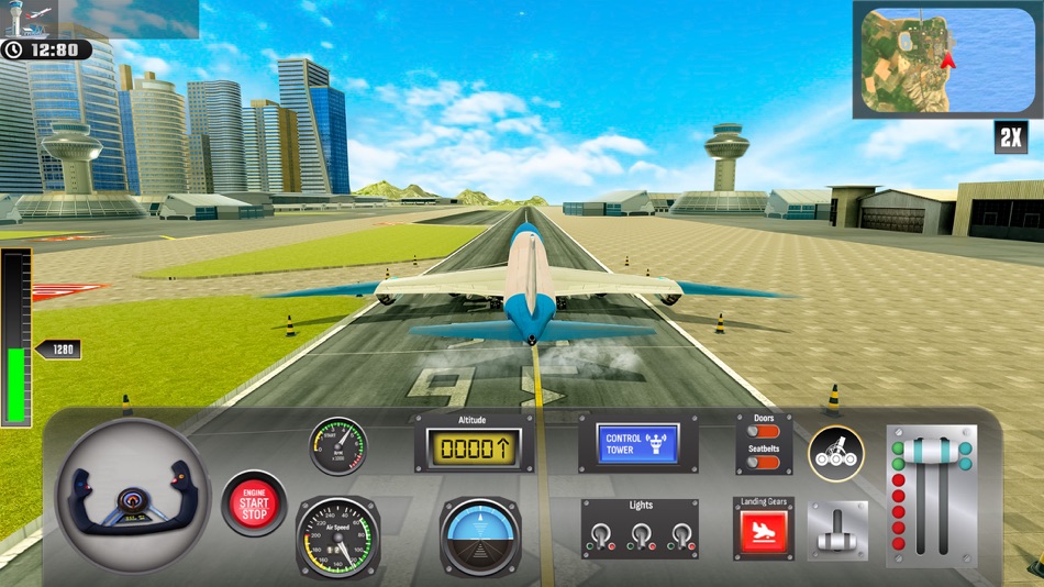 #2. Aerial Plane Crash Landing (iOS) 由: Amir Khurshid