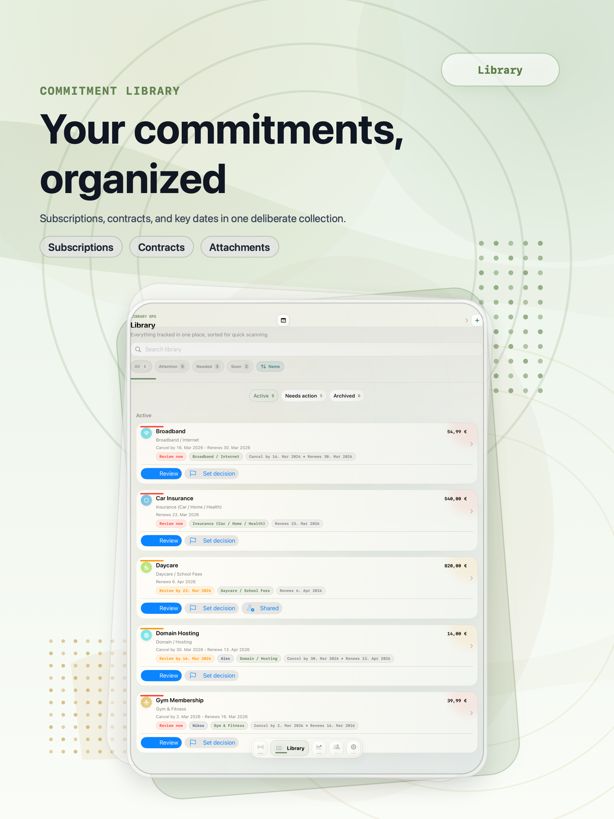 Renewal Radar: Cancel On Time screenshot 14