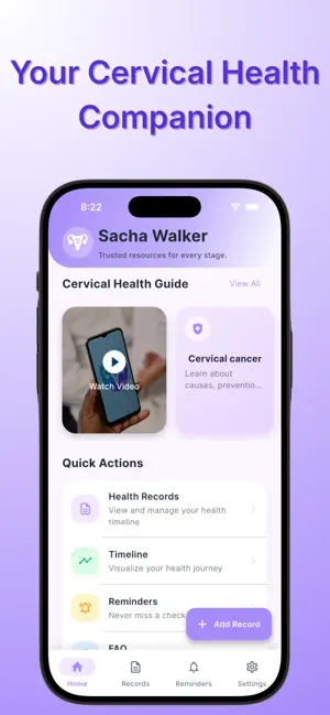 My Cervix: Cervical Health screenshot 2
