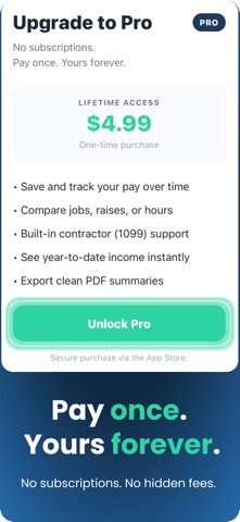 NetPay: Paycheck Calculator Screenshot 4 of 4