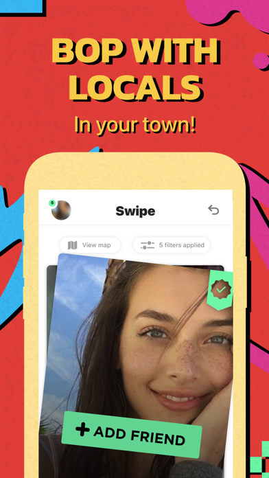 Screenshot #3 pour Bopin—Watch & make friends
