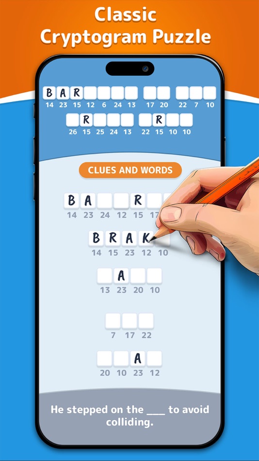 Cryptogram IQ: Word Master! - 1.1 - (iOS)