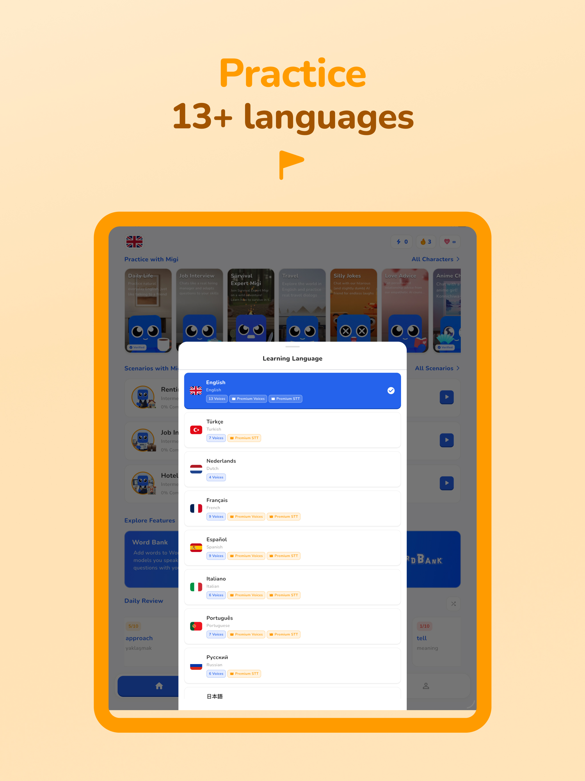 Miggle: AI Language Tutor screenshot 10