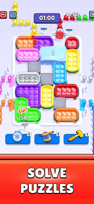 Sky Rush : Traffic Puzzle screenshot 2