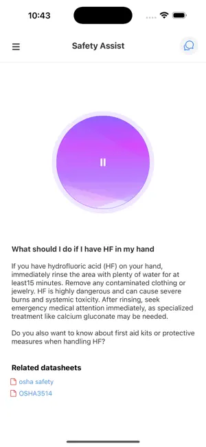 SafetySpeak screenshot 2