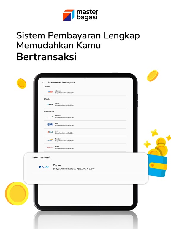Master Bagasi: Means Happiness iPad screenshot 6 - Shopping app