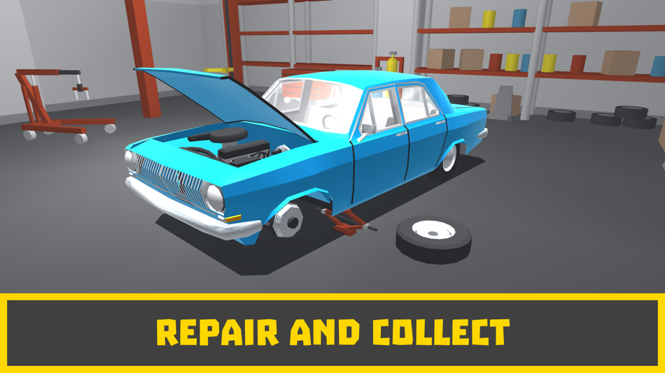 #1. Retro Garage - Car Mechanic (iOS) 由: WM Games LTD
