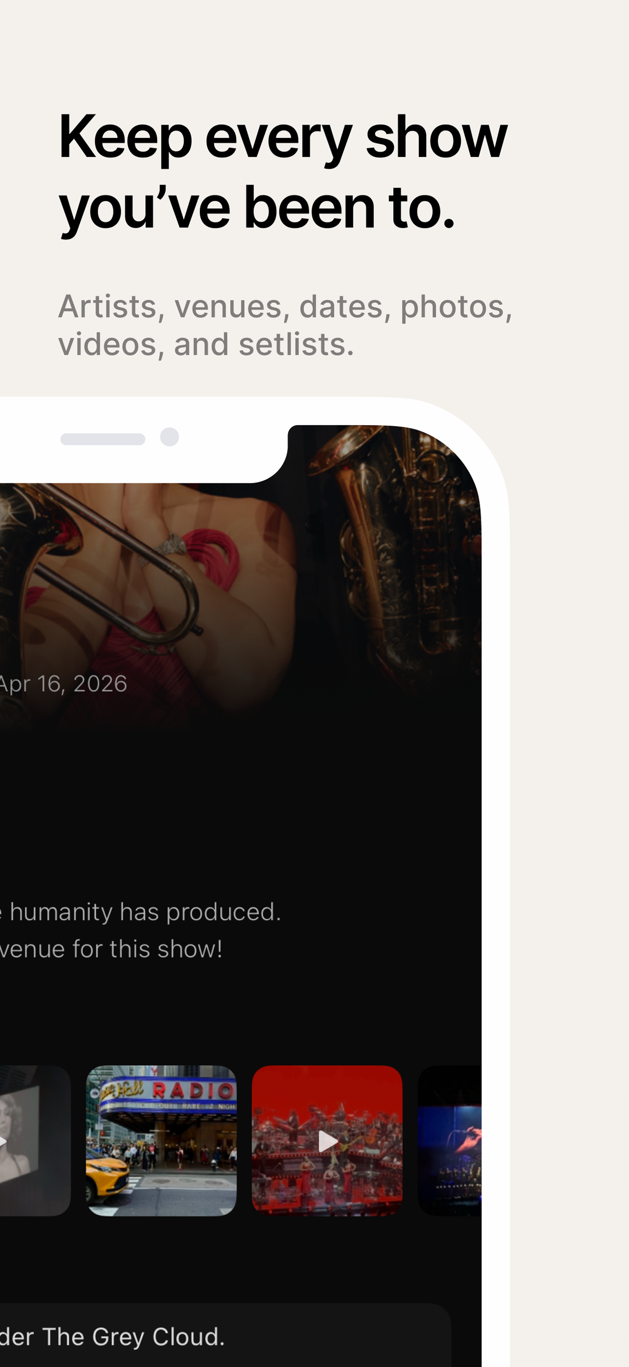 Leko: Concert Tracker screenshot 5