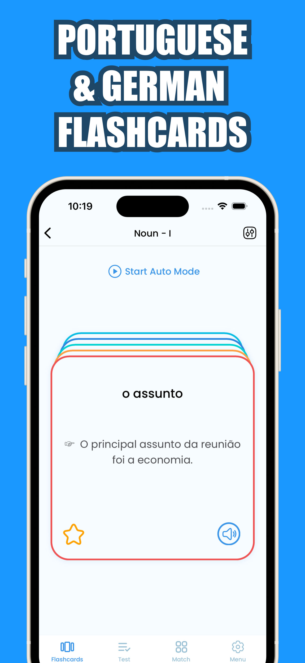 Learn Portuguese & German