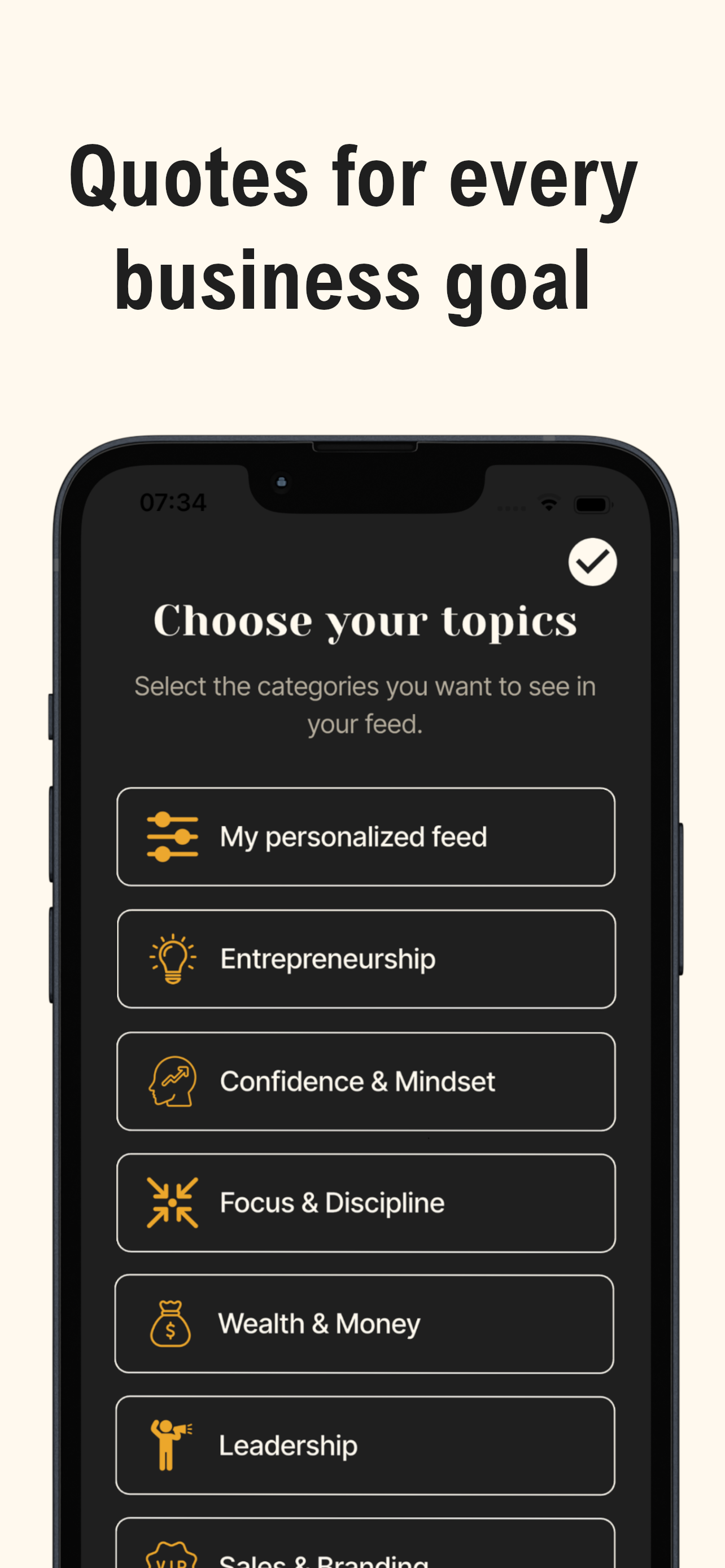 Entrepreneurs Quotes Widget
