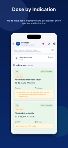 VetDose - Veterinary Dosing Screenshot 1 of 5