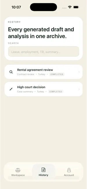 LexAI — AI Legal Assistant screenshot 4