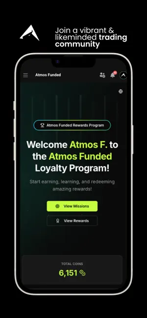 Atmos Funded Hub screenshot 2