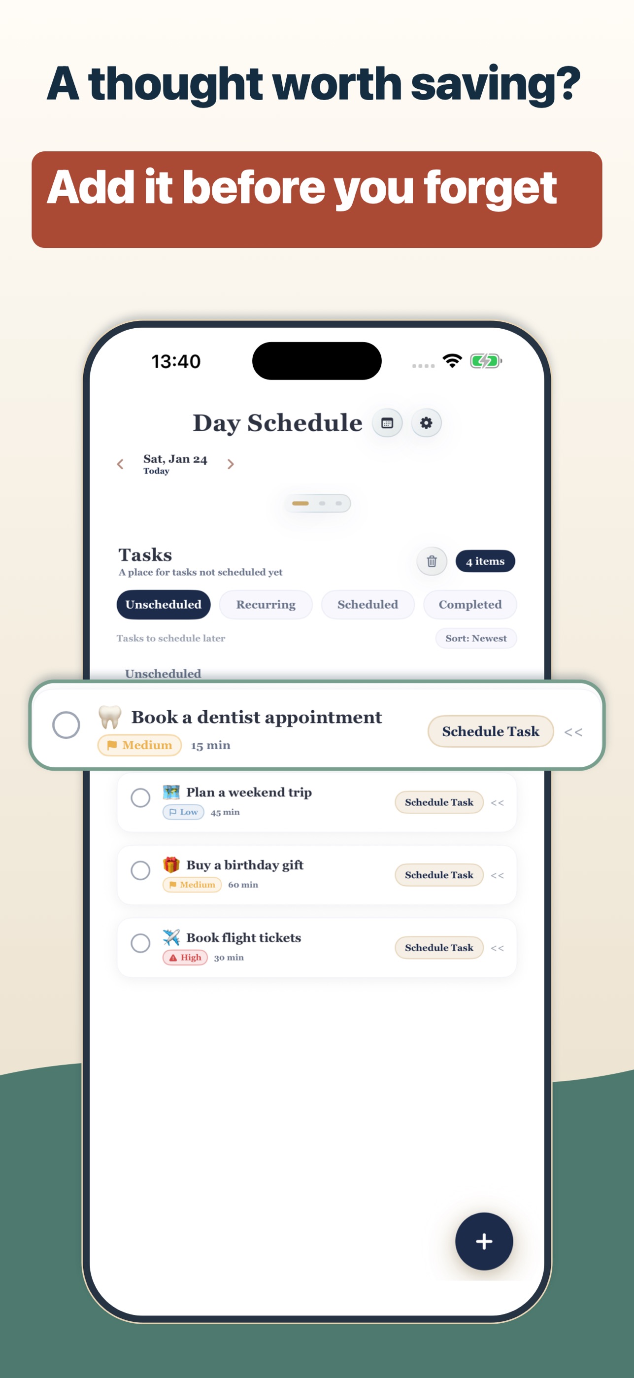 Screenshot 2 of Arcora: Visual Day Planner