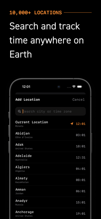 Axis - World Clock Screenshot 4 of 4