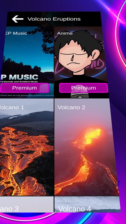 Volcano calms sounds for sleep