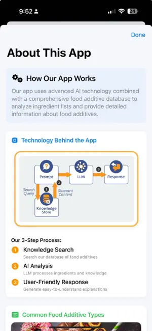 Food Additive Lens screenshot 2
