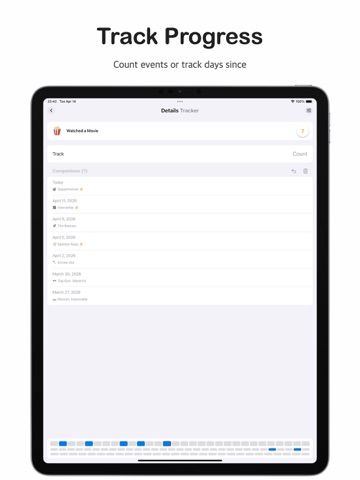 ReDo Loop: Recurring Tasks iPad screenshot