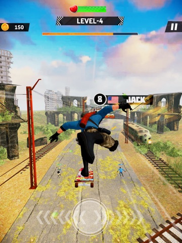 Jump Skating: Skateboard Games iPad screenshot