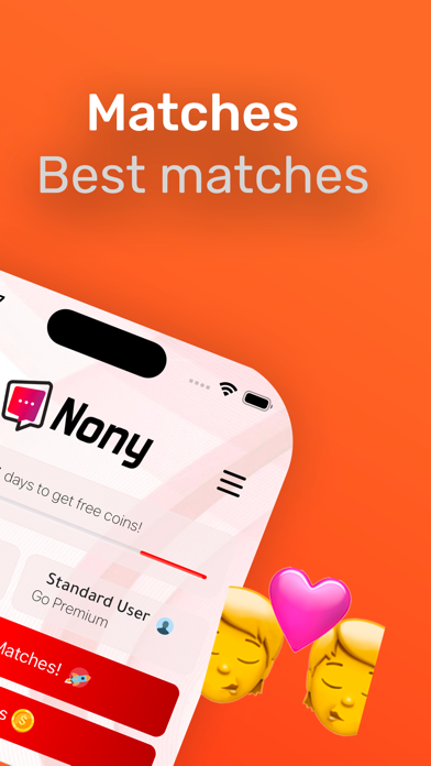 Screenshot #2 pour Nony: Anonymous Chat