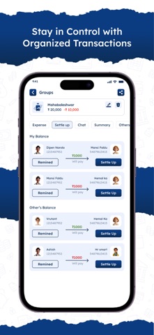 MunshiJi Daily Expense Tracker screenshot