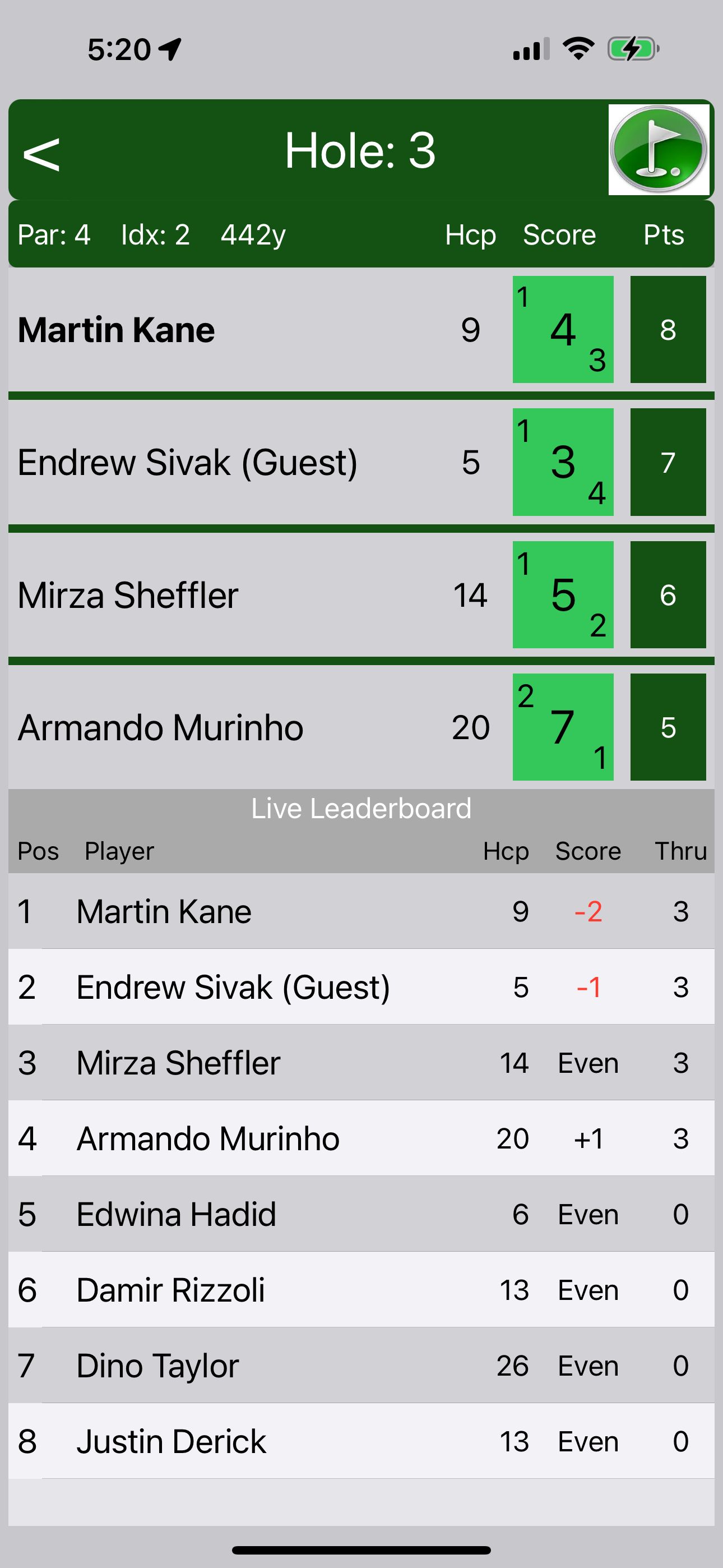 Golf Social Club screenshot 4