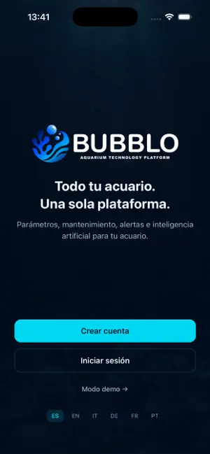 BUBBLO Aquarium Platform screenshot 1