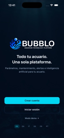 BUBBLO Aquarium Platform Screenshot 1 of 10