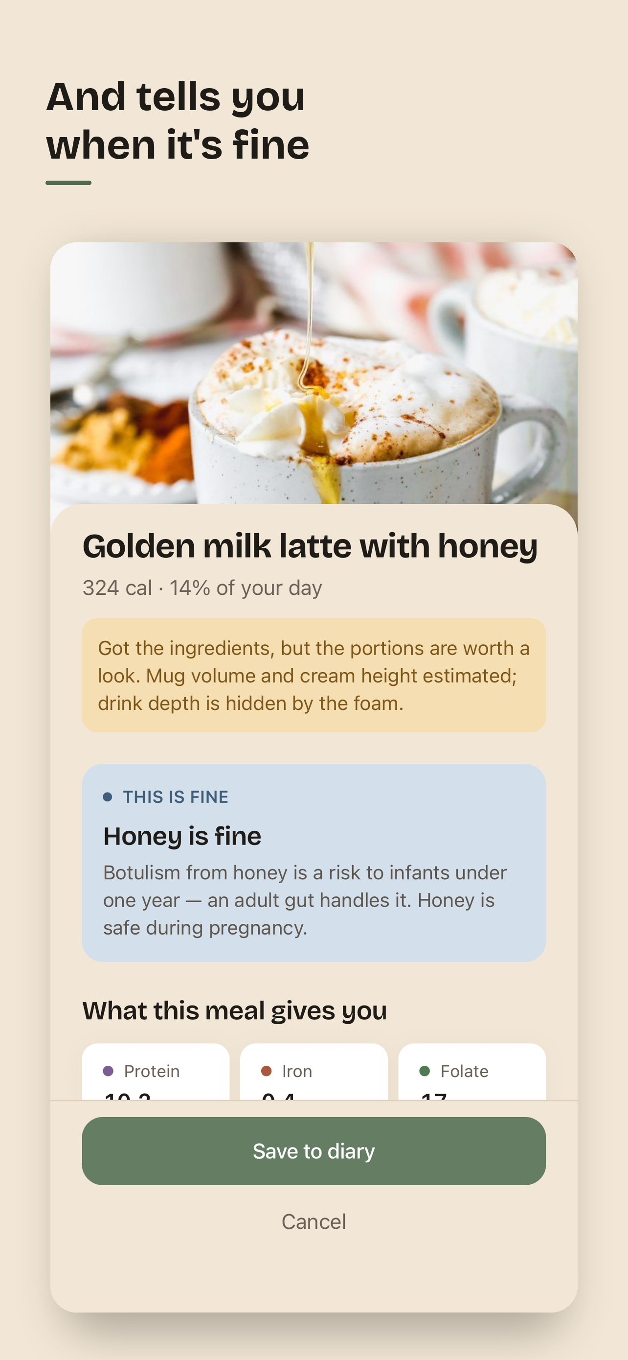 Nestful: Pregnancy Nutrition screenshot 4
