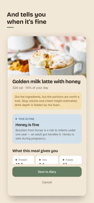Nestful: Pregnancy Nutrition screenshot 4