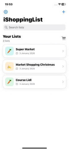 iShoppingList Tools のスクリーンショット
