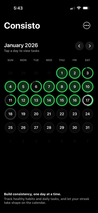 Consisto Screenshot 1 of 5