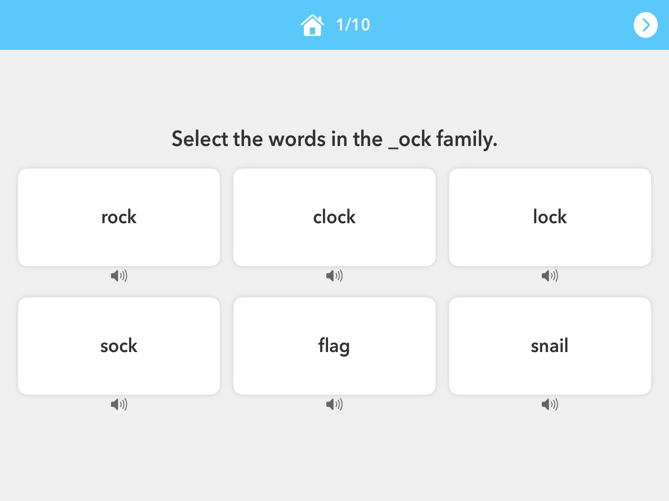 Word Families by Teach Speech screenshot 5