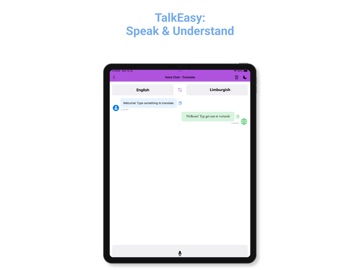 English - Limburgish Translate iPad screenshot