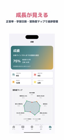 色彩検定 2級 | 2026年対策問題 screenshot