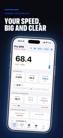 Pro GPS: Speedometer & HUD Screenshot 1 of 10
