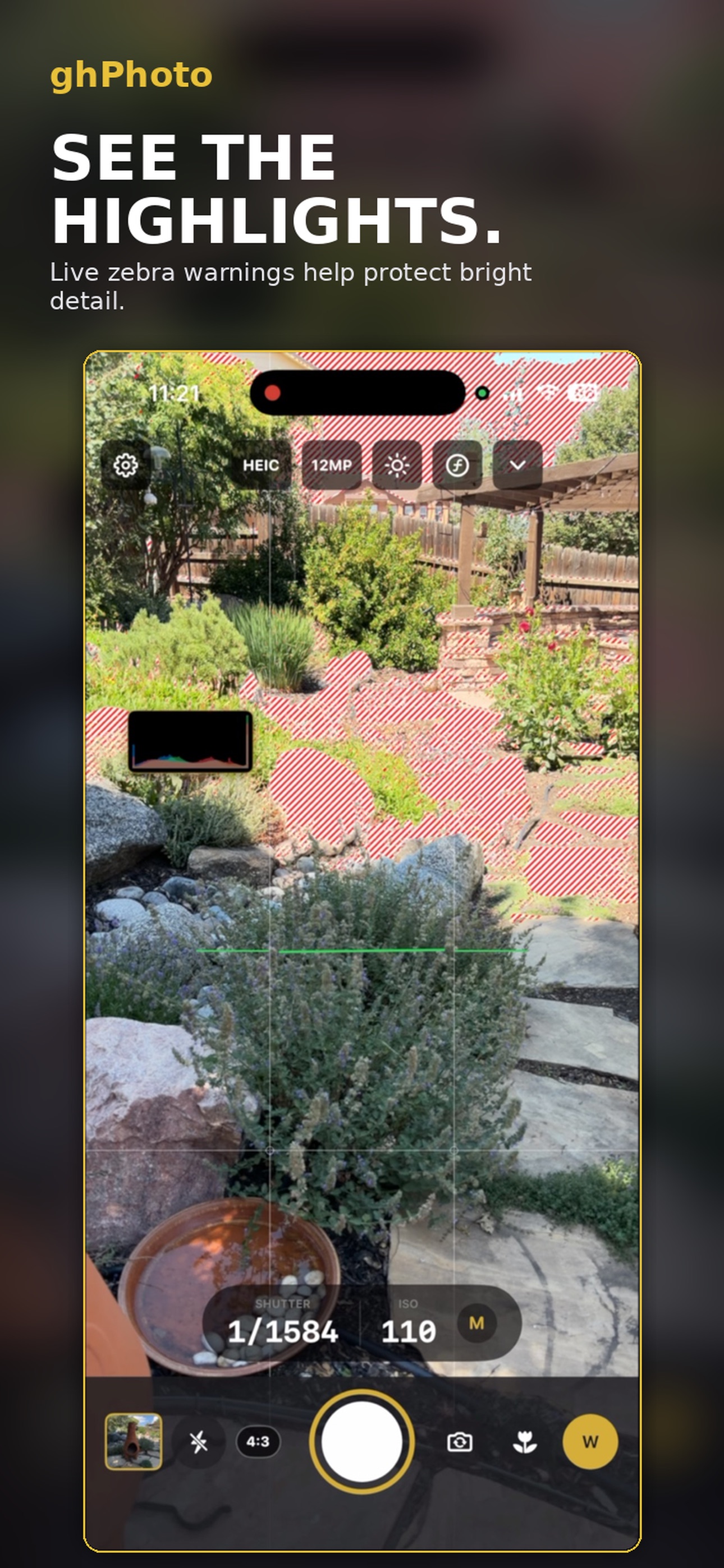 Screenshot 4 of ghPhoto: RAW Manual Camera