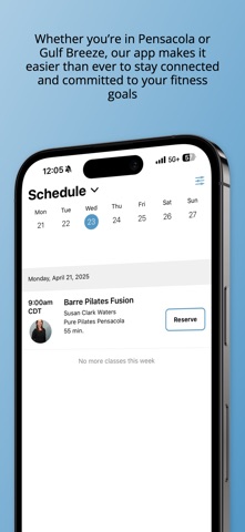 Pure Pilates Studio screenshot